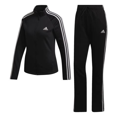 adidas sportanzug in weiß schwarz|adidas trainingsanzug auslaufmodell.